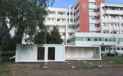 Containere pentru Spitalul Județean
