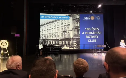 Participare la aniversarea a 100 de ani de la înființarea primului Rotary Club